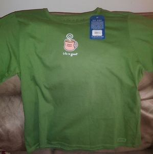 Women's Life is Good vintage tee shirt